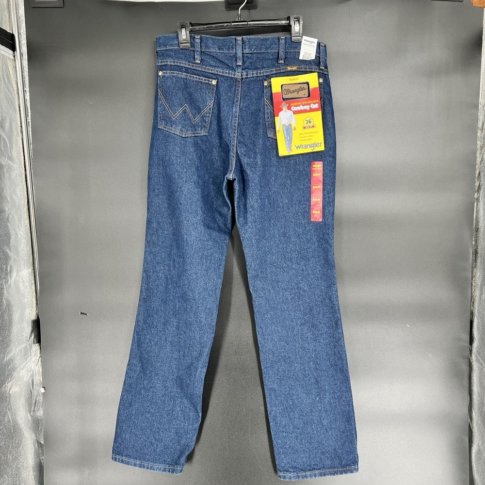 New‎ Wrangler Cowboy Cut WMZ Slim Fit Jeans  Men's Size 36x32 Brand New